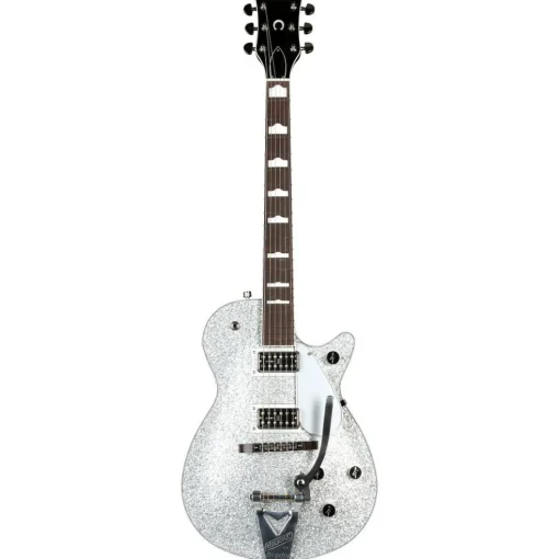 Gretsch Guitars G6129T-89VS Vintage Select '89 Sparkle Jet With Bigsby Silver Sparkle
