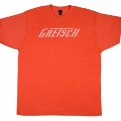 Gretsch Logo Heather Orange T-Shirt XX Large