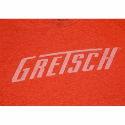 Gretsch Logo Heather Orange T-Shirt XX Large