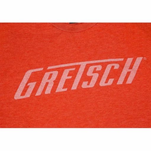 Gretsch Logo Heather Orange T-Shirt XX Large