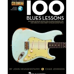 Hal Leonard 100 Blues Lessons Guitar Lesson Goldmine Series Softcover with Online Audio