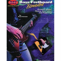 Hal Leonard Bass Fretboard Basics Book