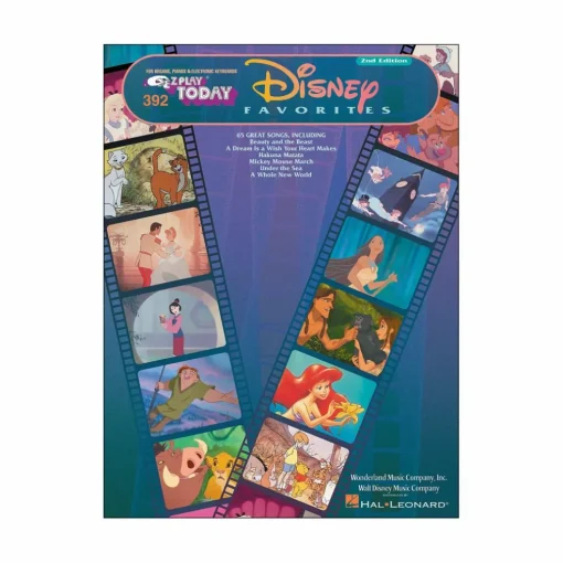 Hal Leonard Disney Favorites 2nd Edition E-Z Play 392
