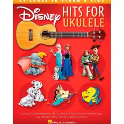 Hal Leonard Disney Hits for Ukulele - 23 Songs to Strum & Sing