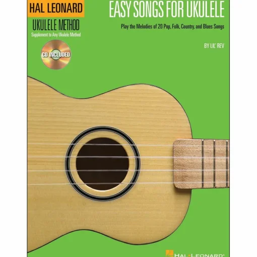 Hal Leonard Easy Songs for Ukulele - Supplementary To The Hal Leonard Ukulele Method (Book/Online Audio)
