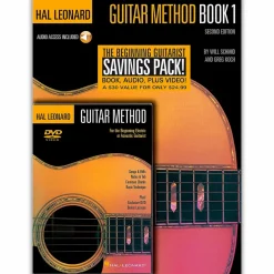 Hal Leonard Guitar Method Book 1 / CD / DVD