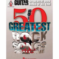 Hal Leonard Guitar World's 50 Greatest Rock Songs Of All Time Guitar Tab Songbook