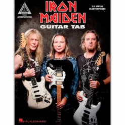 Hal Leonard Iron Maiden - Guitar Tab (25 Metal Masterpieces) Guitar Recorded Version Series Softcover by Iron Maiden
