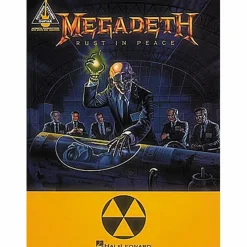 Hal Leonard Megadeth Rust In Peace Guitar Tab Songbook