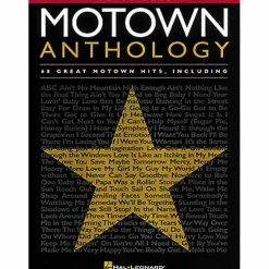 Hal Leonard Motown Anthology Piano, Vocal, Guitar Songbook