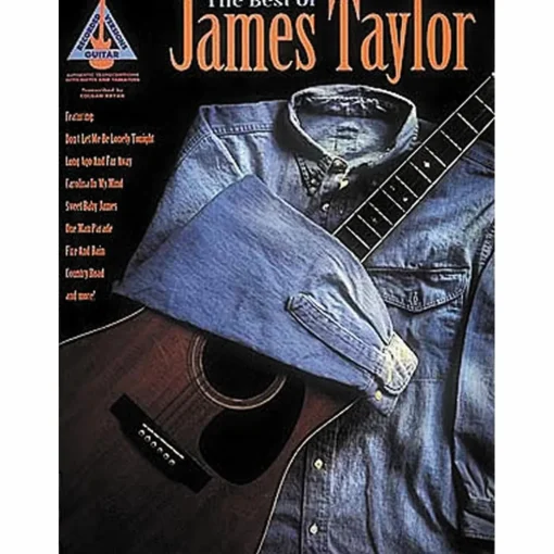 Hal Leonard The Best of James Taylor Guitar Tab Book