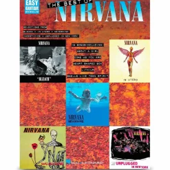 Hal Leonard The Best of Nirvana Guitar Tab Book