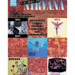 Hal Leonard The Best of Nirvana Guitar Tab Book