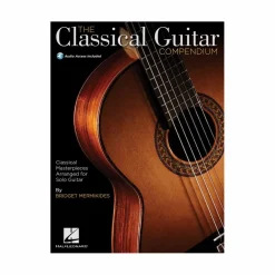 Hal Leonard The Classical Guitar Compendium - Classical Masterpieces for Solo Guitar BK/Audio Online by Mermikides