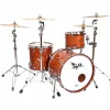 Hendrix Drums Perfect Ply Series Bubinga 3-Piece Shell Pack with 22x16" Bass Drum Gloss