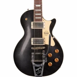 Heritage Custom Shop H-150 Artisan Aged Bigsby Electric Guitar Space Black
