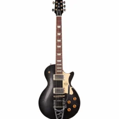 Heritage Custom Shop H-150 Artisan Aged Bigsby Electric Guitar Space Black