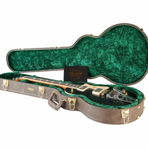 Heritage Custom Shop H-150 Artisan Aged Bigsby Electric Guitar Space Black