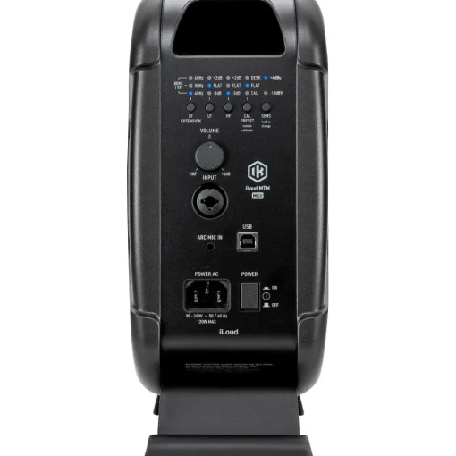 IK Multimedia iLoud MTMMKII Powered Studio Monitor (Each) Black