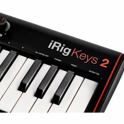 IK Multimedia iRig Keys 2 37-Mini Key Controller for iPhone, iPad and Mac/PC With SampleTank SE