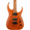Jackson USA Signature Misha Mansoor Juggernaut HT6FM Electric Guitar Amber Tiger Eye