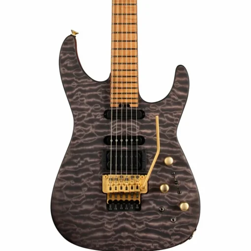 Jackson USA Signature Phil Collen PC1 Electric Guitar Satin Transparent Black