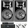 JBL 308P MKII 8" Studio Monitor Pair with IK Multimedia ARC Studio Advanced Room Correction System