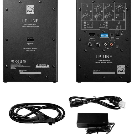 Kali Audio LP-UNF 4.5" 2-Way Powered Speaker Pair With Bluetooth
