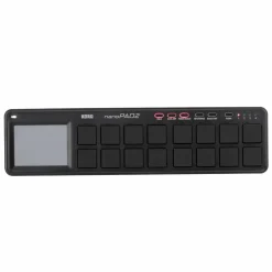 KORG nanoPAD2 Slim-Line USB Drum Pad Controller Black