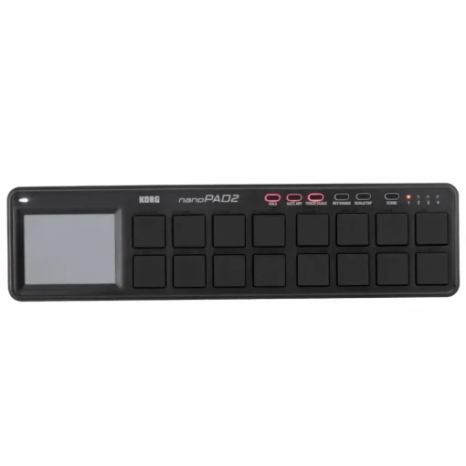 KORG nanoPAD2 Slim-Line USB Drum Pad Controller Black