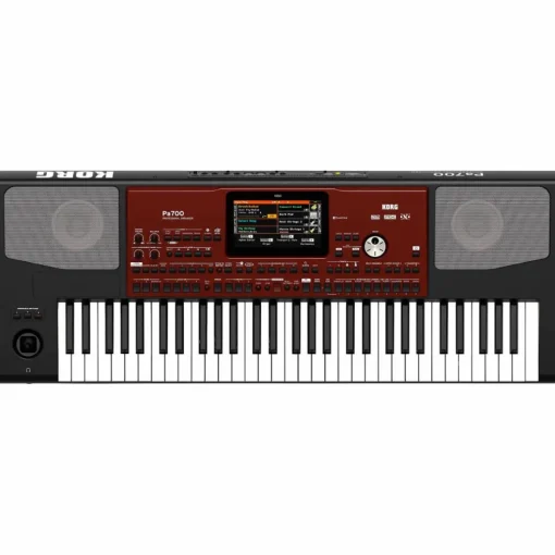 KORG Pa700 Professional Arranger 61-Key With Touchscreen and Speakers Black