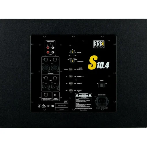 KRK S10.4 10" Powered Studio Subwoofer (Each)