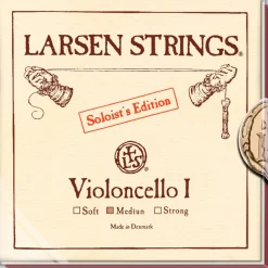 Larsen Strings Soloist and Magnacore Cello String Set 4/4 Size, Medium