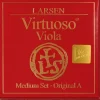 Larsen Strings Virtuoso Soloist Viola String Set 15 to 16-1/2 in., Medium Multiple Wound, Ball End