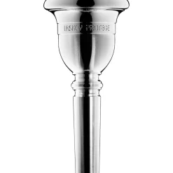 Laskey Protege Series American Shank Tuba Mouthpiece in Silver