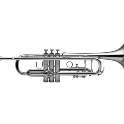 Levante LV-TR4201 Bb Intermediate Trumpet - Silver Plated Silver plated