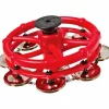 LP Hi-Hat Tambourine with Click Feature Steel Jingles