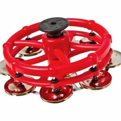 LP Hi-Hat Tambourine with Click Feature Steel Jingles