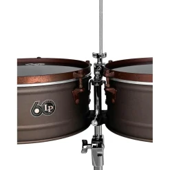 LP LP 60th Anniversary Timbales with Rustic Bronze hardware 14 in./15 in. Antique Bronze Finish