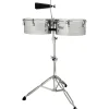 LP Performer Timbale Set With Chrome Hardware 13 and 14 in. Steel