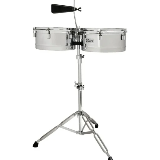 LP Performer Timbale Set With Chrome Hardware 13 and 14 in. Steel