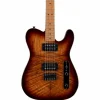 LsL Instruments Bad Bone 2 DX Electric Guitar Brown Burst