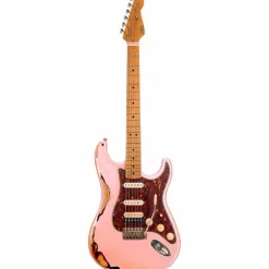 LsL Instruments Saticoy HSS Electric Guitar Ice Pink over 3-Color Sunburst