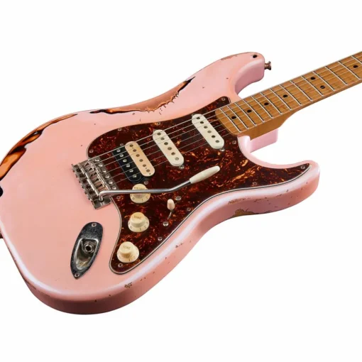 LsL Instruments Saticoy HSS Electric Guitar Ice Pink over 3-Color Sunburst