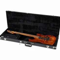 LsL Instruments XT4-DX 24-Fret Exotic HSH Koa Top Electric Guitar Faded Iced Tea Burst