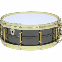 Ludwig Black Beauty Brass on Brass Snare Drum Brass 14 x 5 in.