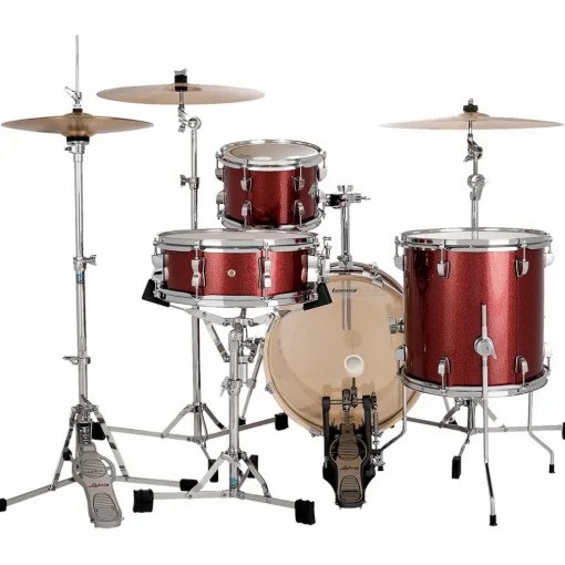 Ludwig Breakbeats by Questlove 4-Piece Shell Pack Red Sparkle