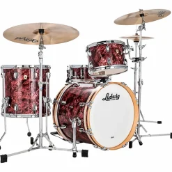 Ludwig Classic Maple 3-Piece Jazzette Shell Pack With 18" Bass Drum Burgundy Pearl
