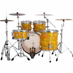 Ludwig Classic Maple 4-Piece Mod Shell Pack With 22" Bass Drum Citrus Mod