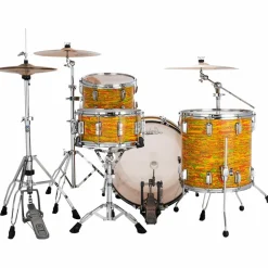 Ludwig Classic Maple 3-Piece Fab Shell Pack With 22" Bass Drum Citrus Mod